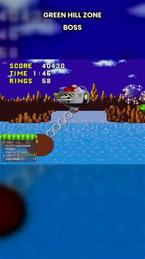 Sonic the Hedgehog - Green Hill Zone Boss Fight