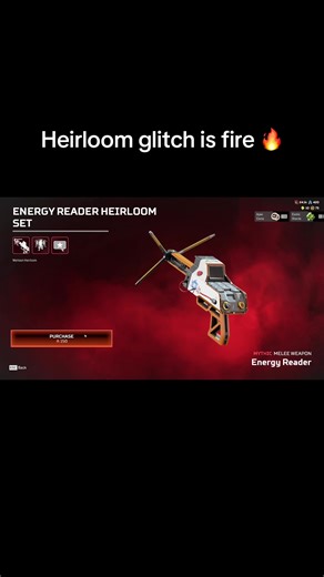 Amazing Heirloom Glitch in Apex Legends