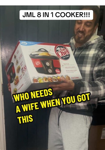 JML Go Chef 8-in-1 Multi-Cooker - Fast, convenient all-in-one cooker that can Roast, bake, sauté, boil, fry, fondue, slow cook and steam #cook #cooker #techtok #chef #tiktokmademebuylt