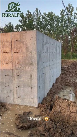 Digging to the center of the earth？🌏 #construction #heavyequipment #engineering