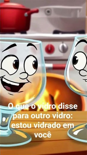 o que um vidro disse pra outro vidro estou vidrado em você
