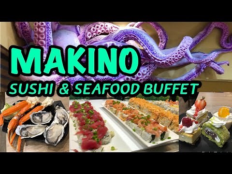 Makino Sushi & Seafood Dinner Buffet | Las Vegas | Walking Tour