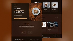 JS - ⚡太惊艳了！现代咖啡网站开发全过程 | 响应式布局+炫酷动画 | 小白也能学会 🚀