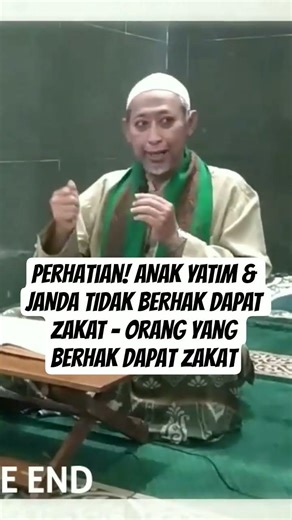 Perhatian! ANAK YATIM & JANDA TIDAK BERHAK DAPAT ZAKAT - Orang Yang Berhak Dapat Zakat