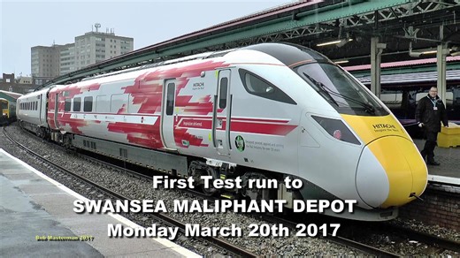 英国高铁Hitachi Class 800首次试运行