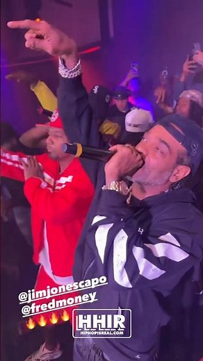 JIM JONES PERFORMS “BALLIN’” WITH DIPSET AT SOB’S NYC! 🔥