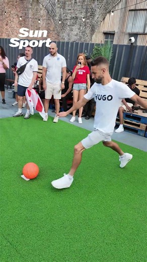 Can England fans score past the RoboKeeper at Freight Brixton with Jet2? #FanAntics