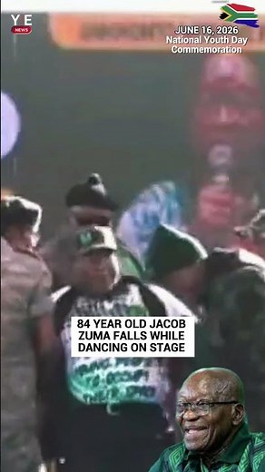 84-Year-Old Jacob Zuma FALLS While Dancing at MK Party Rally!