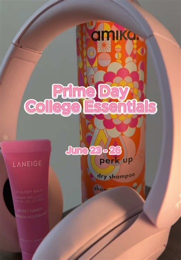 Prime Day is June 23 - 26🎧💕 I rounded up my favorite Prime Day picks for college, and you can shop everything through the link in my bio 🤍 If you’re a young adult, don’t forget to check out Prime for Young Adults — new members can get a $0 trial. The Prime for Young Adults sign-up link is also in my bio! @Amazon @Amazon Influencer Program #amazonpartner #primepartner #ad #CapCut