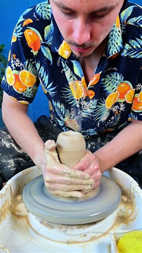 Clean Flower Pot 👌 #handmade #pottery