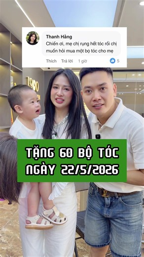 TIN VUI NHẤT THÁNG 5 gửi đến những Chiến binh K. Trao tặng 60 bộ tóc vào ngày 22/05/2026 ạ #1900hairsalon #hientoc #theanh28