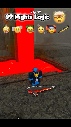 99 Nights Logic is BROKEN 🤯 | 99 Nights in the forest #roblox #99nights #99nightintheforest