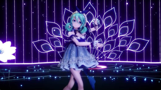 【初音Miku / MMD】好夢歌 Song of Good Dreams Reine蘭音cover