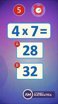 Times Table 4 Challenge: Are you a genius? 🤔