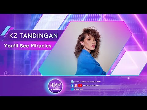 KZ Tandingan sings "You'll See Miracles" by Paul Hildawa | ASOP International