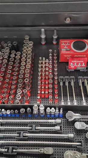 254K views · 4.3K reactions | With the ToolGrid Socket and Ratchet Holders, you get a fully integrated, pro-grade system that keeps every tool locked down, visible, and ready to grab.  Smash Like and Save This Post for Later!  @paul_rozeboom 藺 @mantis.toolgrid . . . #OlsaTools #DoMoreDoBetter #mechanic #mechanics #tools #automotive #auto #carguys #mechanicproblems #autorepair #repair #autotechnician #automotivetechnician | Olsa Tools | Facebook