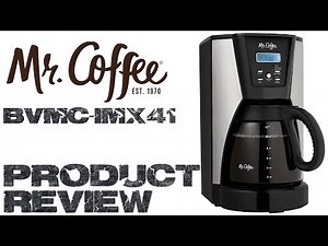 Mr. Coffee 12 Cup Programmable Coffee Maker Product Review