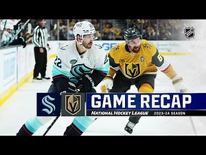 Kraken @ Golden Knights 10/10 | NHL Highlights 2023
