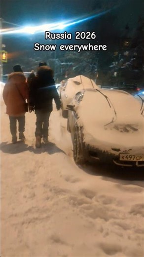 Welcome to the Russian winter #travelvlog #russiavlog #snow