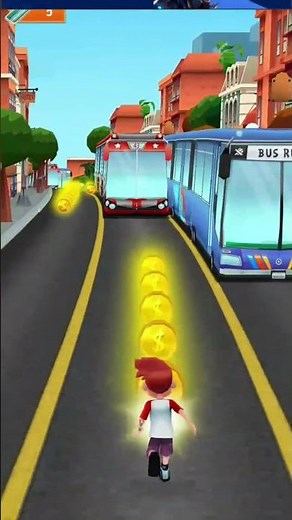 Bus Rush Game Gameplay | Endless Running Challenge 🚍🔥 | High Score Gameplay