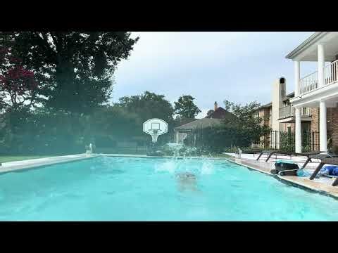 Relaxing ASMR Swimming | Splash Noises from All Strokes | Silent Video