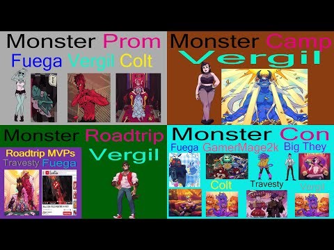 Monster Prom Madness! [Day 4, Monster Con] | ft. MP official server members!