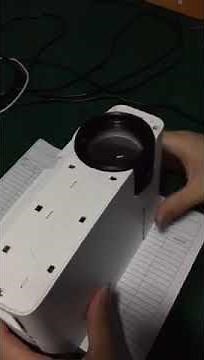 How to replace the lens of Elephas YG400 Projector