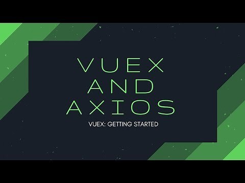 Vuex | State management example with Axios