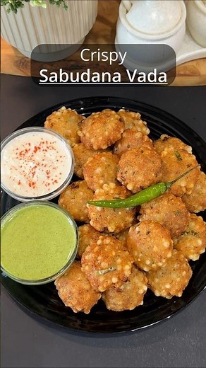 Crispy Sabudana Vada Recipe | Easy Indian Breakfast & Tea-Time Snack