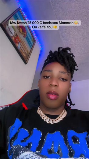 Mwen jwenn 75 000 G bonus sou kont Moncash gratis nan mwens ke 3 minit, gen anpil moun ki gentan fè l E yo jwenn lajan tou, #lecraquertirich #viralvideo