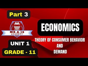 ECONOMICS GRADE 11 UNIT 1 PART 3/ 1.2.3 THE MARGINAL RATE OF SUBSTITUTION (MRS)