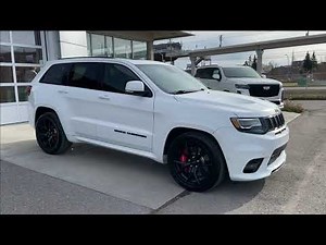 White 2019 Jeep Grand Cherokee SRT Review Calgary AB - Wolfe Calgary