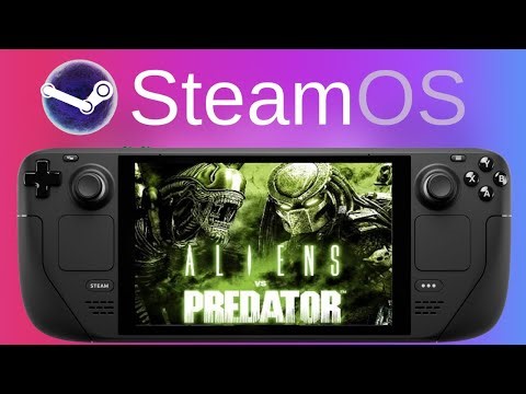 Aliens vs. Predator 2010 (Alien Gameplay) | Steam Deck