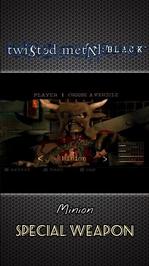 Minion Special Weapon - Twisted Metal: Black Gameplay | PS2