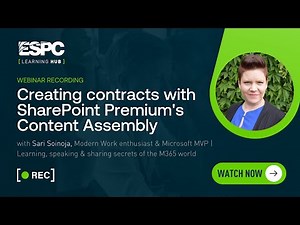 Creating contracts with SharePoint Premium's Content Assembly
