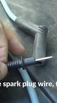 How to test your spark plug wires for resistance