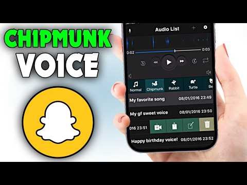 How to Do Chipmunk Voice on Snapchat (2026)