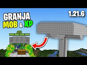 Granja de XP 1.21.11! Tutorial de Minecraft (Java y Bedrock)