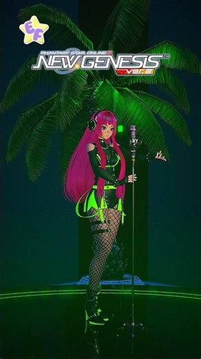 [PSO2: NGS] Vocaloid Zuzu! 🎙️💚 #pso2 #pso2na #pso2ngs