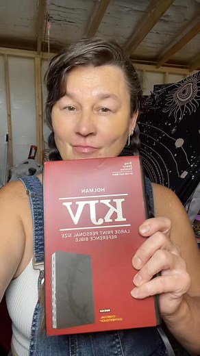 Finally—a Bible that’s easy to read and beautiful to hold. This KJV Large Print Edition makes scripture come alive with crisp, clear text and words of Christ highlighted in red, so you’ll never miss His message. Each page opens flat for easy study, while the durable leather-like cover and elegant crown-of-thorns embossing make it a meaningful gift or keepsake. | Faith Made