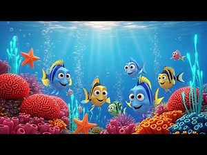 Colors of the Ocean Fish and Coral Reef 🐠🌊 | Learn Colors for Kids | Fun Underwater Adventure