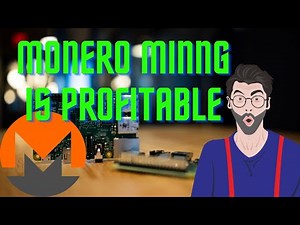 Monero mining is profitable RIGHT NOW!