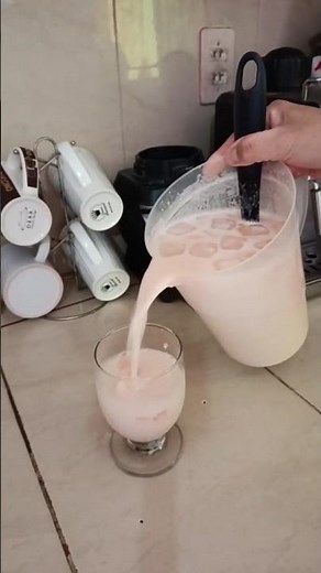 Creamy Melon Water #cookingchannel #freshwaters #melon #recipes #michoacan