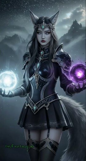 Part 9 • Kitsune Battle Mage — AI Fantasy Power Unleashed #ai #kitsune #gaming #anime #imfantasy