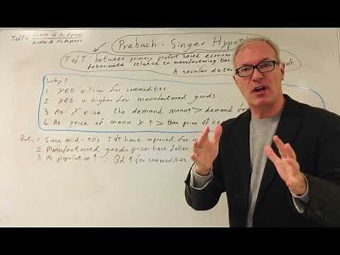 The Prebisch - Singer Hypothesis Explained.