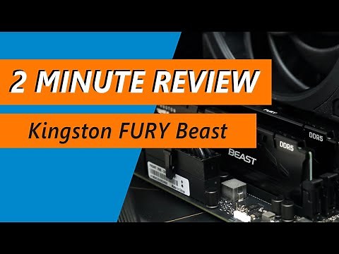 Affordable DDR5 tested and overclocked - Kingston FURY Beast DDR5-5200 2x16GB RAM Review
