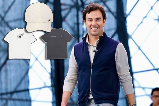 Checo Pérez lanza nueva línea de ropa con 'guiño' a F1