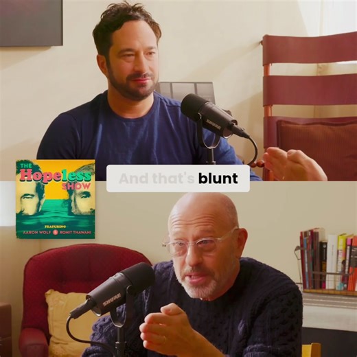 Very timely wisdom from renowned Rabbi Steve Leder to a Rabbi’s Grandson. Me. Part 1 of our talk on The Hopeless Show is now live. With today’s climate, Steve’s gets surprisingly personal with stories he doesn’t normally share and wise helpful messages finding hope and meaning. I learned so much from ibis comvo and I think you will too. Join the conversation. Link in bio and on all podcast apps. Streaming video coming to YouTube The Past propels us forward! 💜🙏🏼 #hopelessshow #jewish #jewishli