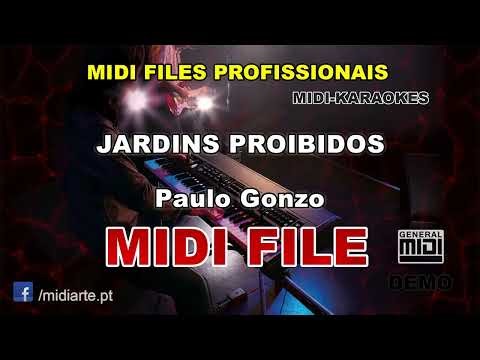 ♬ Midi file - JARDINS PROIBIDOS - Paulo Gonzo