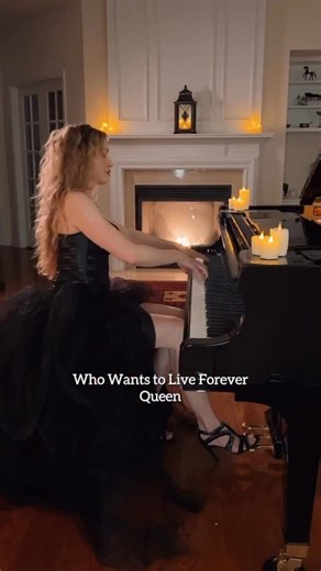 “Who wants to Live Forever”, by Queen. A classic. I hope you enjoy the dramatic setting to go with this one. Amazing version by @francescoparrinomusic 🙌 #piano #pianoplayer #pianomusic #pianocover #musician #pianosolo #whowantstoliveforever #queen #dramatic #candles | AlliKats5
